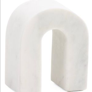 Solid Marble Boho Bookend (1)